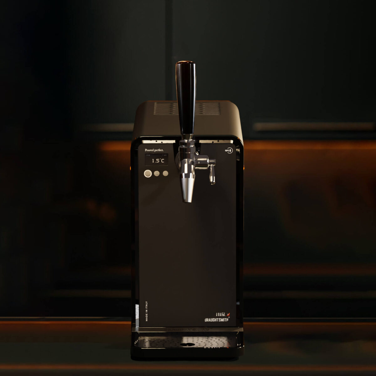 Draughtsmith Studio Machine - Tap25 - Black