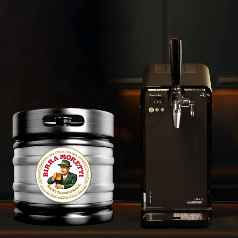 Draughtsmith Studio Machine - Tap25 - Black - Birra Moretti