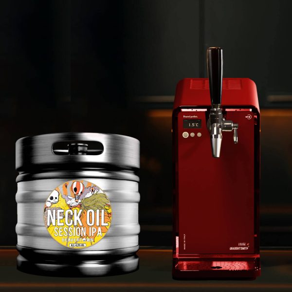 Draughtsmith Studio Machine - Tap25 - Red - Beavertown Neck Oil